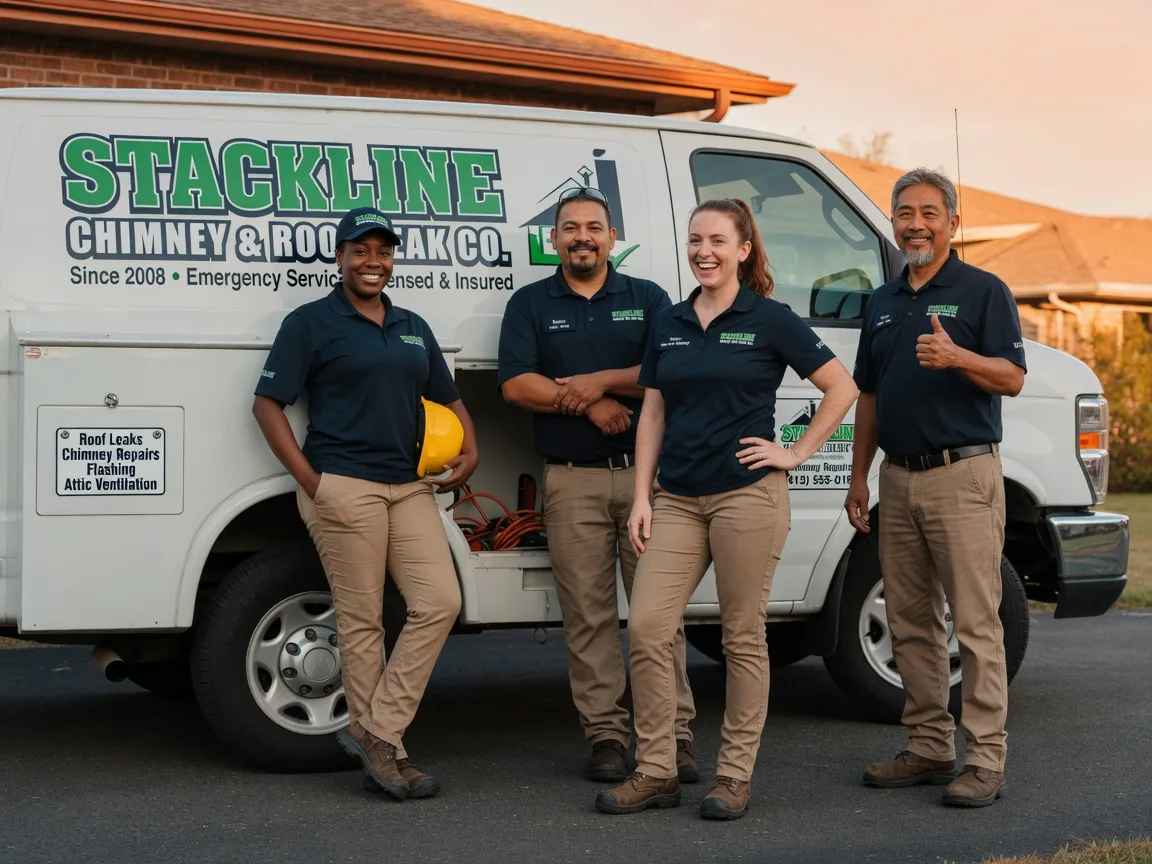 Chimney flashing repair company in Bartley, NE